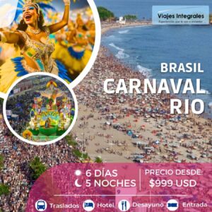 CARNAVAL RIO con TICKET